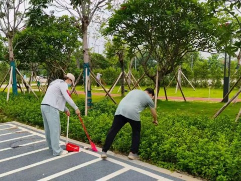 清潔新家園 健康伴我行——古醫人用雙手擦亮健康起點，護航新醫院試運營！